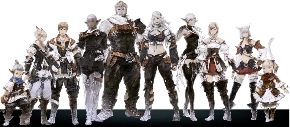 final fantasy 14 races