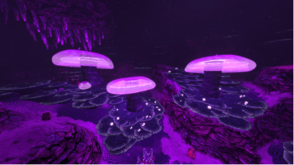 Subnautica Magnetite Jellyshroom Cave