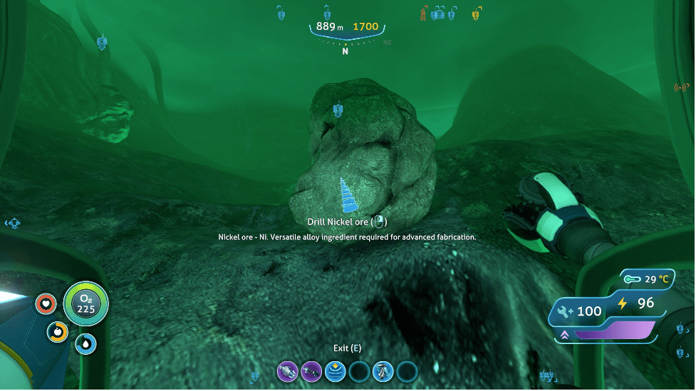 Nickel Ore Subnautica Large Deposits