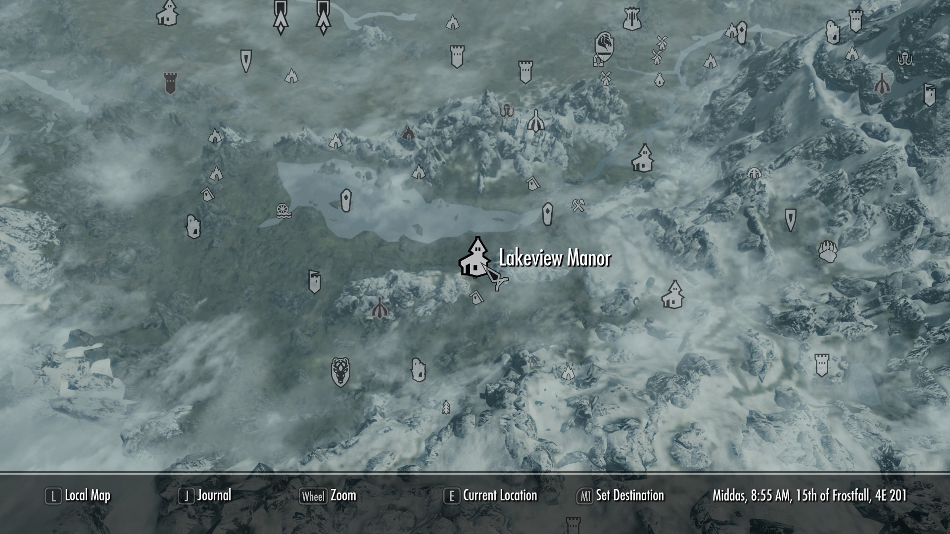 How To Get Lakeview Manor In Skyrim Building A Homestead   Lakeview Manor Skyrim Location 