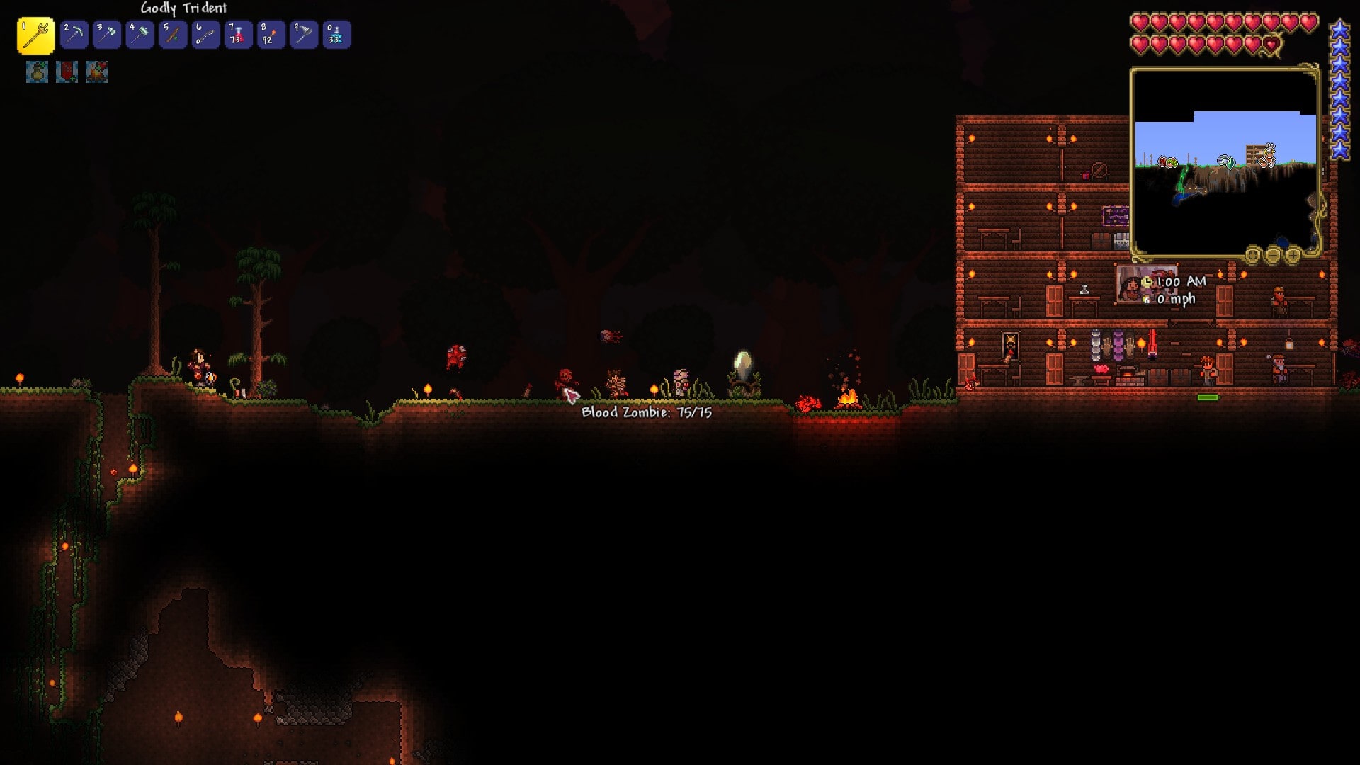 Surviving the Blood Moon in Terraria | Game Gear Plus