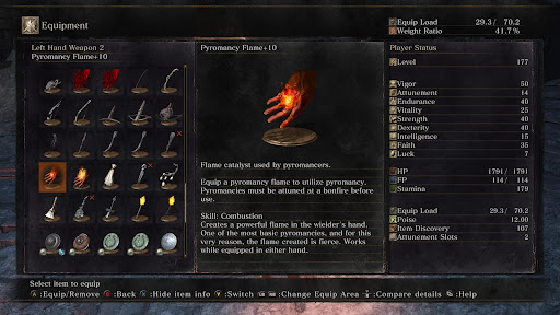 Dark Souls 3 Pyromancer Build Guide Game Gear Plus   Pyromancy Flame 