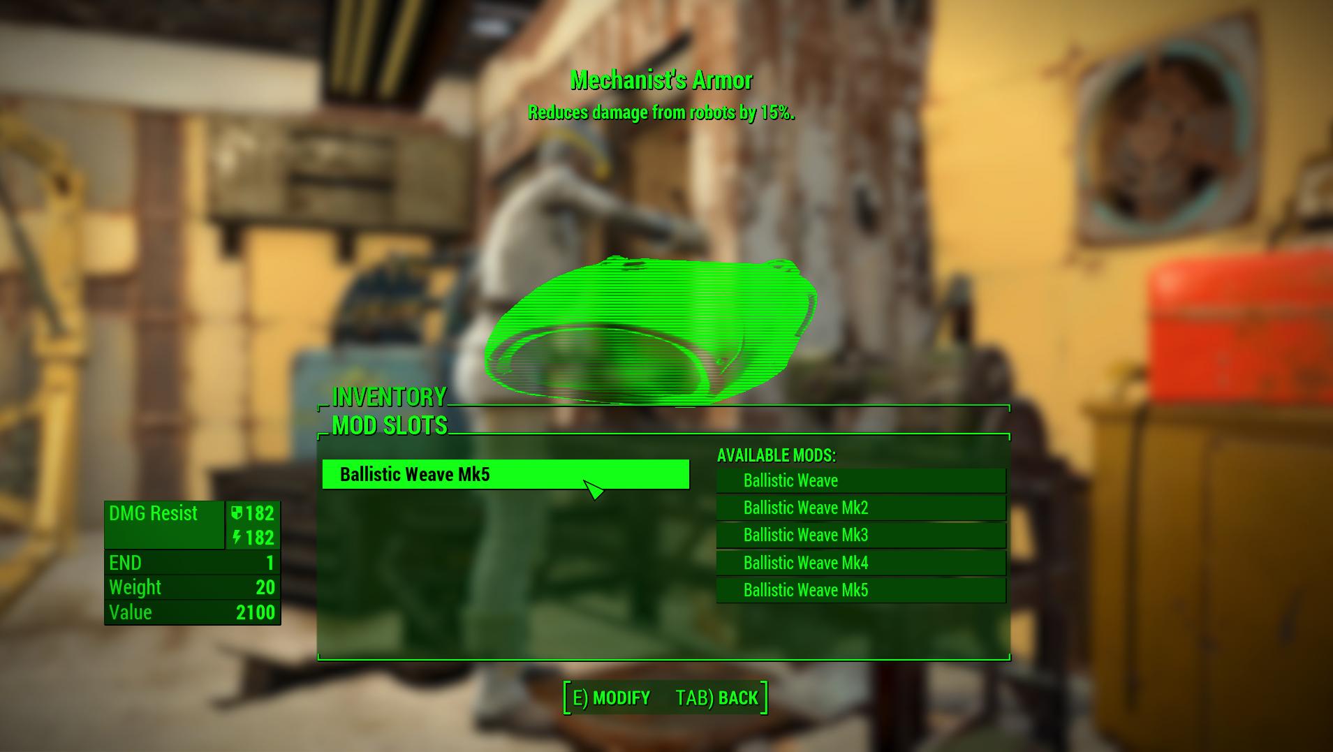 Fallout 4 Ballistic Weave