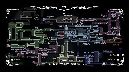 Hollow Knight: Every Mask Shard Location | Game Gear Plus